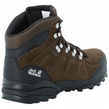 Jack Wolfskin Wanderschuhe Refugio Mid Texapore (Veloursleder, wasserdicht) braun Herren